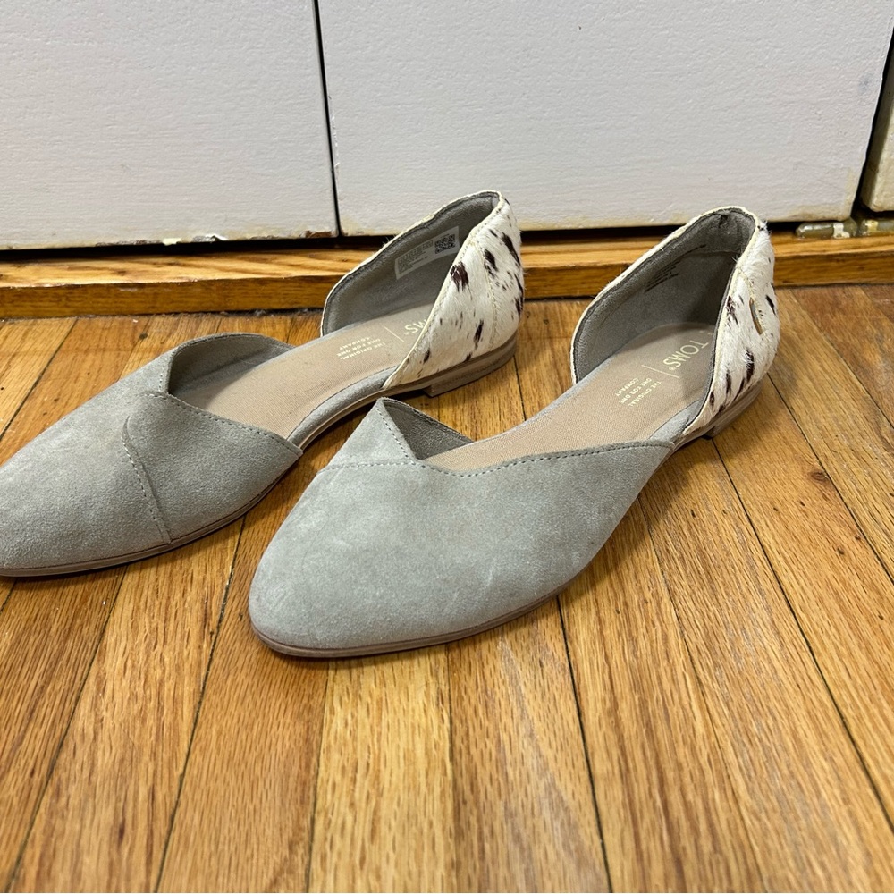 Julie D’orsay Mixed Material Flats